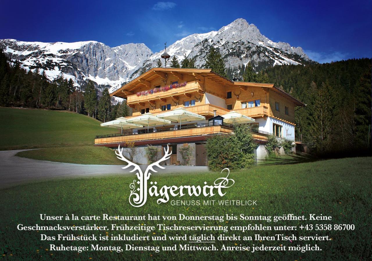 Boutique-Pension Jaegerwirt Scheffau am Wilden Kaiser Zewnętrze zdjęcie